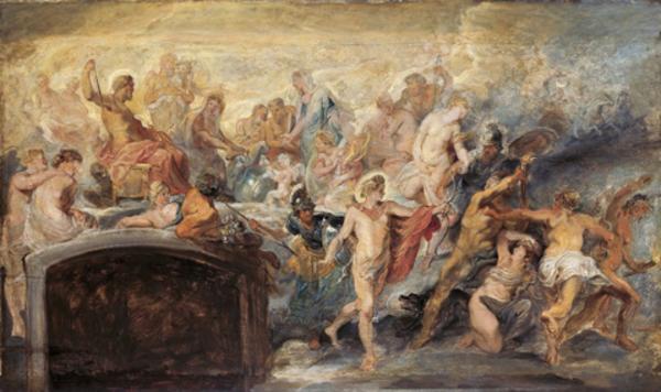 Peter Paul Rubens Council of Gods oil painting image